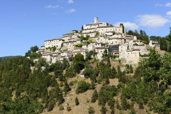 Villa Casaletto Santo Spirito Labro Exterior foto