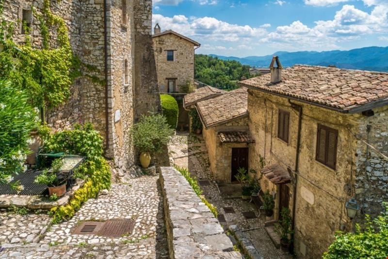 Villa Casaletto Santo Spirito Labro Exterior foto