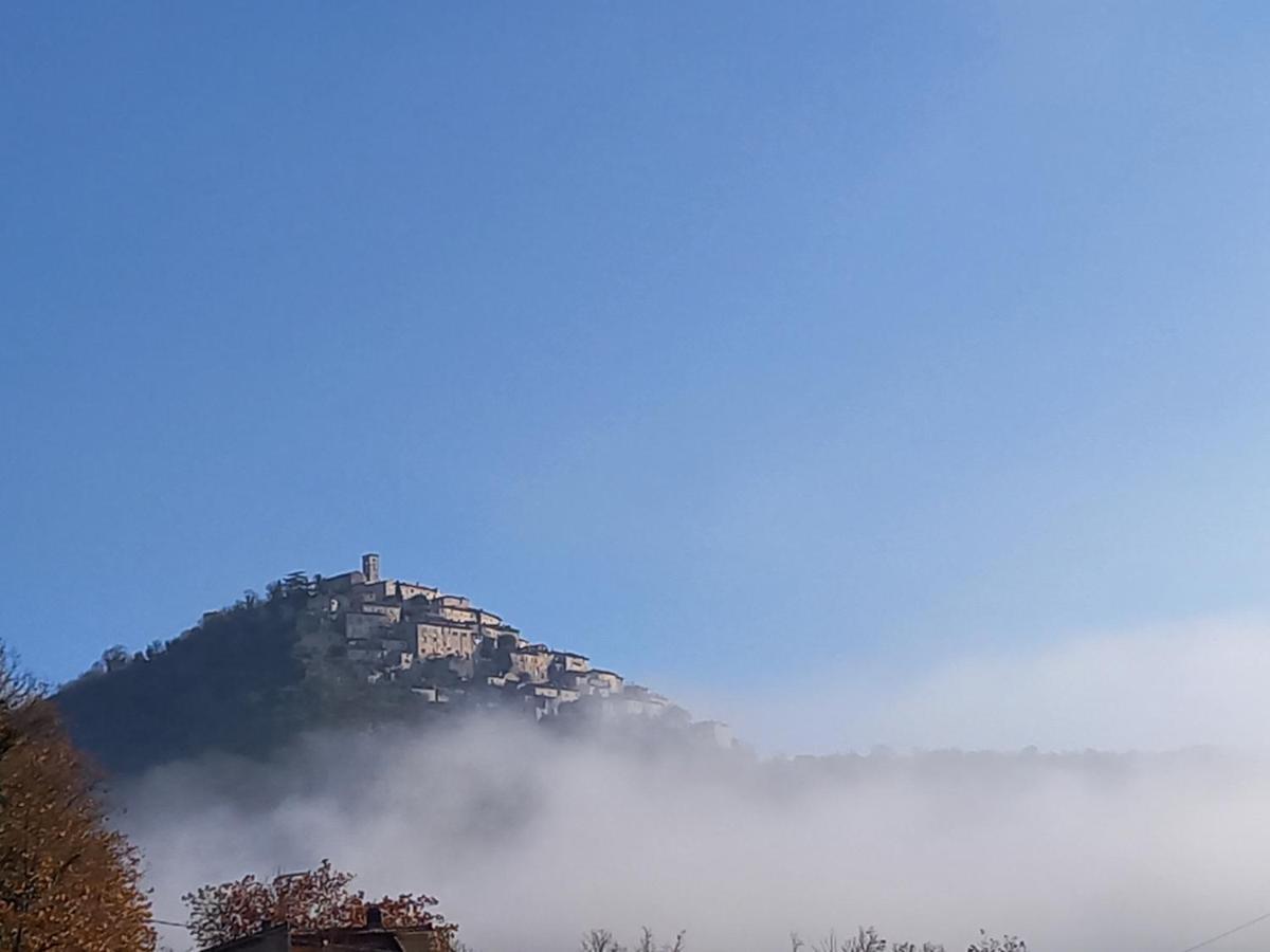 Villa Casaletto Santo Spirito Labro Exterior foto
